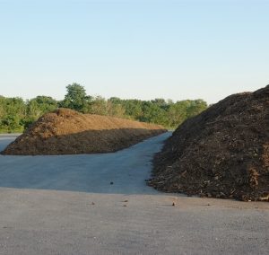 A pile of mulch for sale in Geelong.